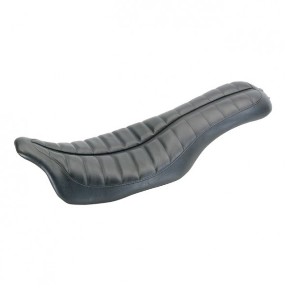 Roland Sands Design, 2-up Flatout seat. Enzo Black 08-21 Touring