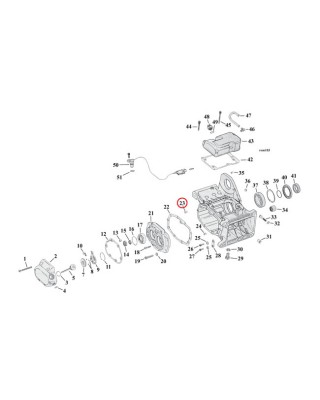 mcs - Goupilles de serrage - OEM 375 - Pour transmission & carter primaire - MCS