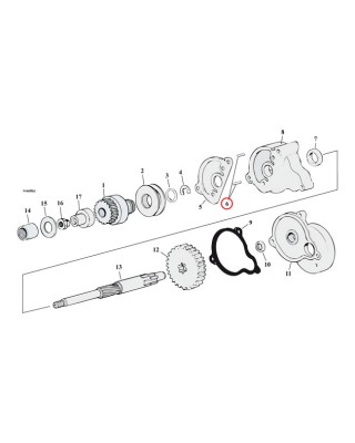 mcs - Goupilles de carter de démarreur - OEM 334A - 1/8 de diamètre - 3/8" de longueur - MCS