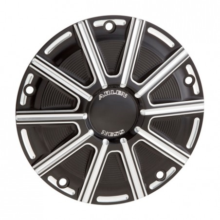 Arlen Ness, 10-Gauge II derby cover. Black Contrast 99-17(NU)Dyna 99-18(NU)Softail (excl. 2018 FLSB) 99-15(NU)Touring, Trike (e