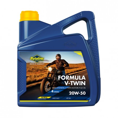 putoline - Formula V-Twin 20W-50 Motor Oil - 4 Liter - PUTOLINE