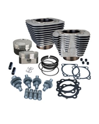 S&S, 883-1250 Hooligan big bore cyl. & piston kit 00-21 XL1200