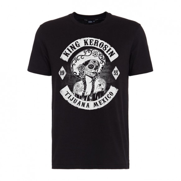 King Kerosin Tijuana Mexico T-shirt black