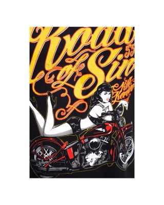 King Kerosin Road Of Sin T-shirt black