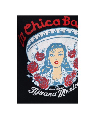 Queen Kerosin La Chica Bonita T-shirt black