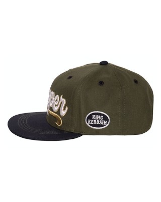 king kerosin - Casquette Chopper 3D - Vert & noir - KING KEROSIN