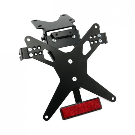zieger - Support de plaque d'immatriculation inférieur X-Line1 - Universel - Noir - Zieger