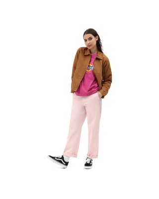 Dickies Icon Logo ladies t-shirt pink berry