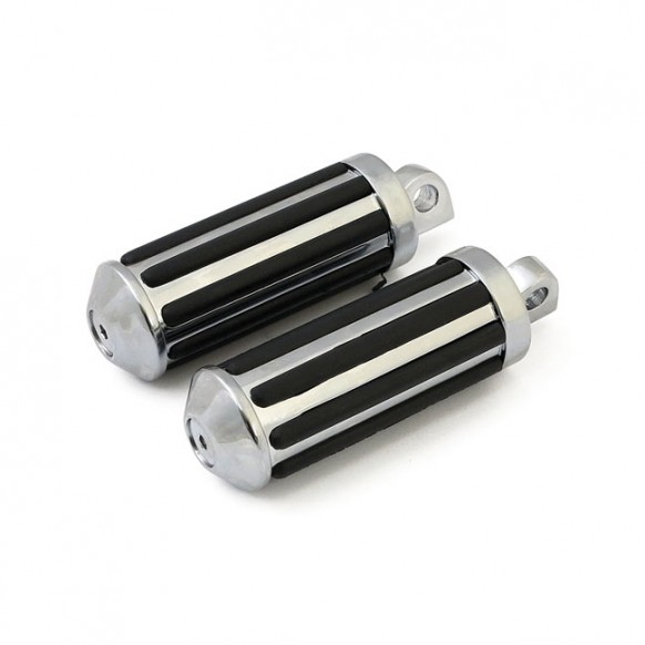 RAIL FOOTPEGS, MAIL/LARGE DIA. Traditional H-D male mount