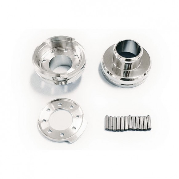 CHROME INTERNAL FORK STOP KIT 49-84 FL 71-86 FX, FXWG, FXST (excl. FXR, FLT models) (NU)