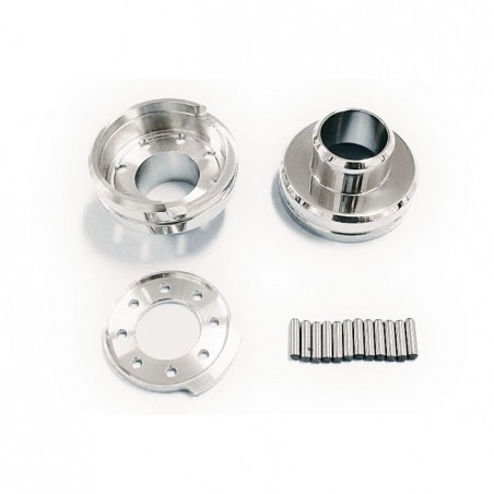 CHROME INTERNAL FORK STOP KIT 49-84 FL 71-86 FX, FXWG, FXST (excl. FXR, FLT models) (NU)