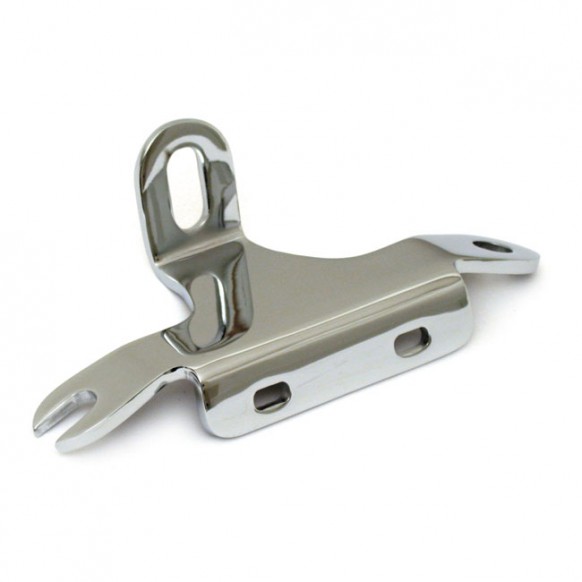 mcs - Support haut moteur pour bobine - Harley-Davidson Big Twin de 1948 à 1984 - Chrome - MCS