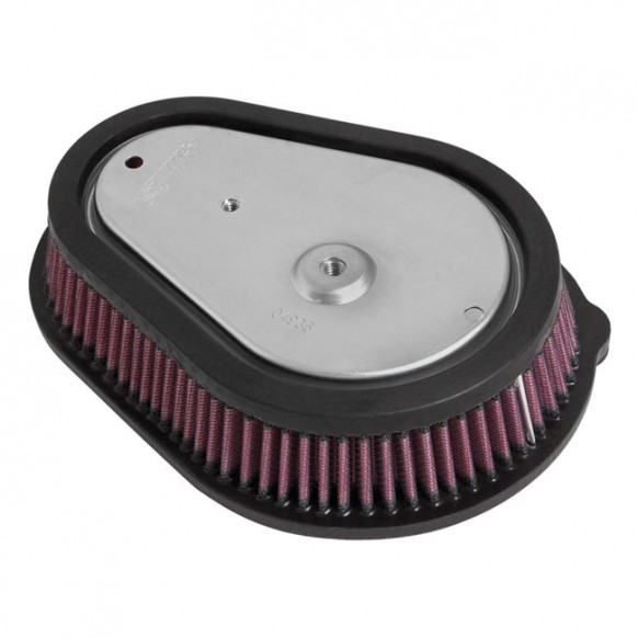 K&N REPLACEMENT FILTER ELEMENT 08-17 Dyna (NU) with 900369 air cleaner assembly