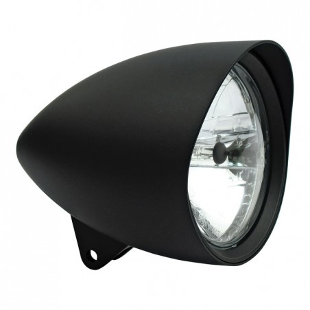 mcs - Phare Smoothie avec visière - 5.75" de diamètre - Noir - MCS