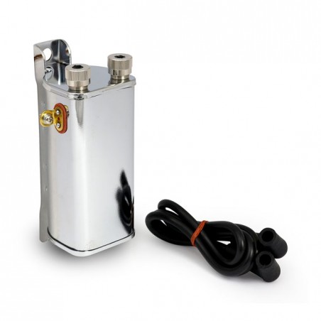mcs - Bobine d'allumage Square - 12V - Harley-Davidson Big Twin de 1948 à 1969 - Chrome - MCS