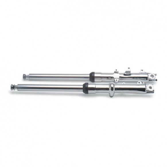 80-83 41mm fork tube & slider assembly set. +2" overstock 80-83 FXWG +2" OVER