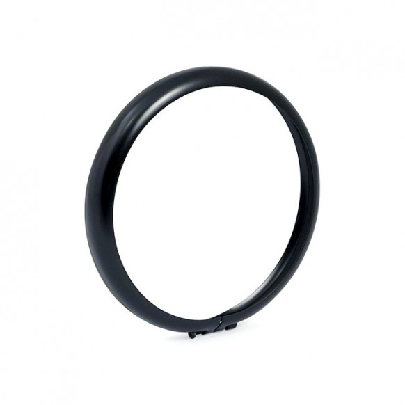 mcs - Cerclage de phares additionnels - 4" de diamètre - Harley-Davidson FL de 1962 à 1984 - Noir - MCS