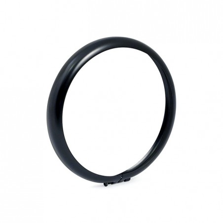 mcs - Cerclage de phares additionnels - 4" de diamètre - Harley-Davidson FL de 1962 à 1984 - Noir - MCS