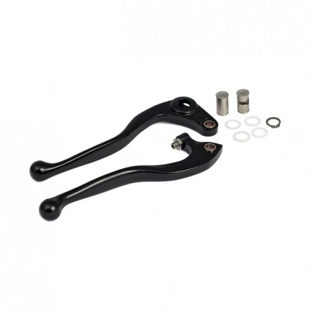 mcs - Kit de leviers de remplacement - Pour kit de commandes (réf. 901439 & 901442) - Noir - MCS