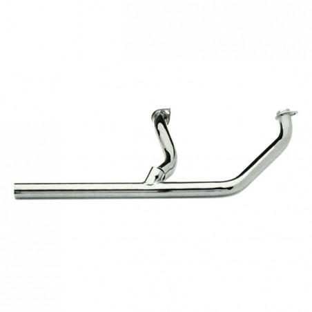 Paughco, 2 into 1 head pipes. (S-pipe). Chrome 36-47 Knucklehead (NU)