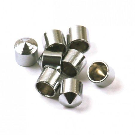 mcs - Cache tête de vis d'embase de poussoirs - Harley-Davidson Big Twin de 1976 à 1999 - Chrome - MCS