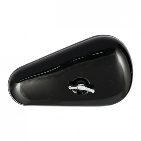 paughco - Boîte à outils Teardrop - Côté droit - Noir - PAUGHCO