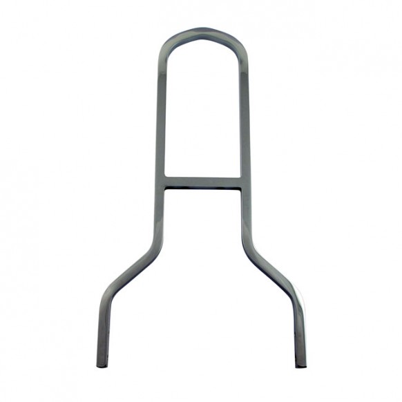 mcs - Montant de sissy bar - 16" de hauteur - 11-1/16" de large - Chrome - MCS