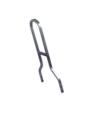 mcs - Montant de sissy bar - 16" de hauteur - 11-1/16" de large - Chrome - MCS