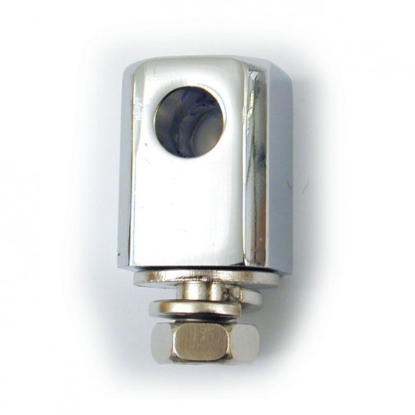 mcs - Support de phare - Vis de 3/8"-24 - Chrome - MCS