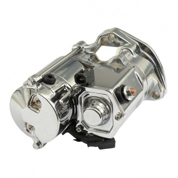 wai global - Démarreur - 1.4 KW - Harley-Davidson Big Twin de 1989 à 1993 - Chrome - WAI GLOBAL