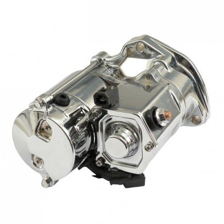 wai global - Démarreur - 1.4 KW - Harley-Davidson Big Twin de 1989 à 1993 - Chrome - WAI GLOBAL