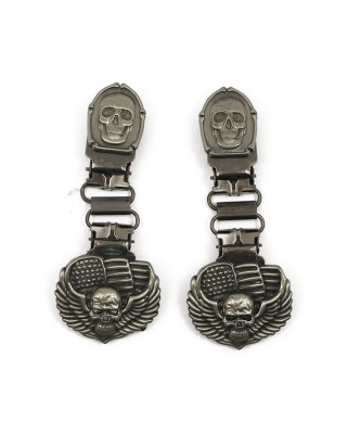 RYDER FRONT CLIPS BONES/SKULL