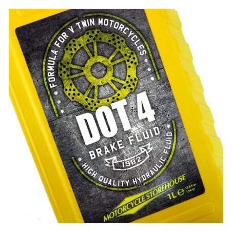 mcs - Liquide de frein DOT 4 - Harley-Davidson à partir de 2005 - 1L - MCS