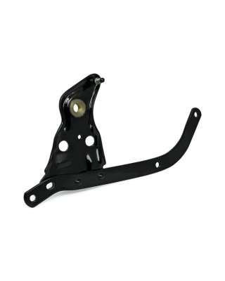 samwel - Support latéral de marche-pieds - Côté gauche - Harley-Davidson 45" WL SV de 1938 à 1973 - Noir - SAMWEL
