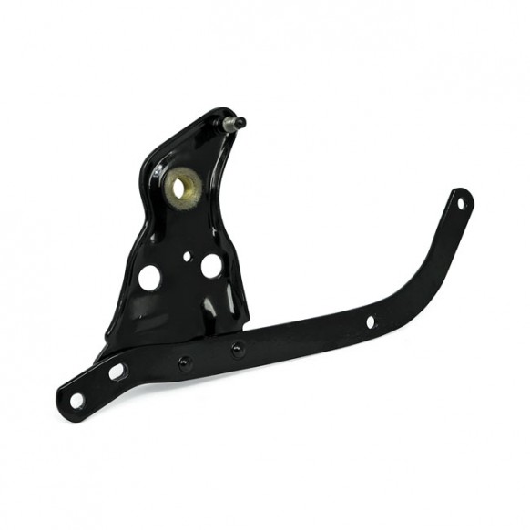 samwel - Support latéral de marche-pieds - Côté gauche - Harley-Davidson 45" WL SV de 1938 à 1973 - Noir - SAMWEL