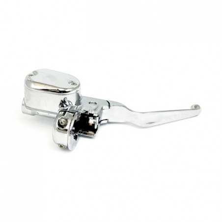mcs - Maître-cylindre de frein avant avec levier - 1/2" - Harley-Davidson Sportster XL à partir de 2014 - Simple disque - Chr