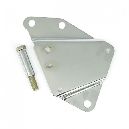 paughco - Support de boîte à outils - Côté gauche - Harley-Davidson Softail de 1984 à 1999 - Chrome - PAUGHCO