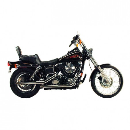 Paughco, drag pipes (40"). Chrome 91-05 Dyna (NU)