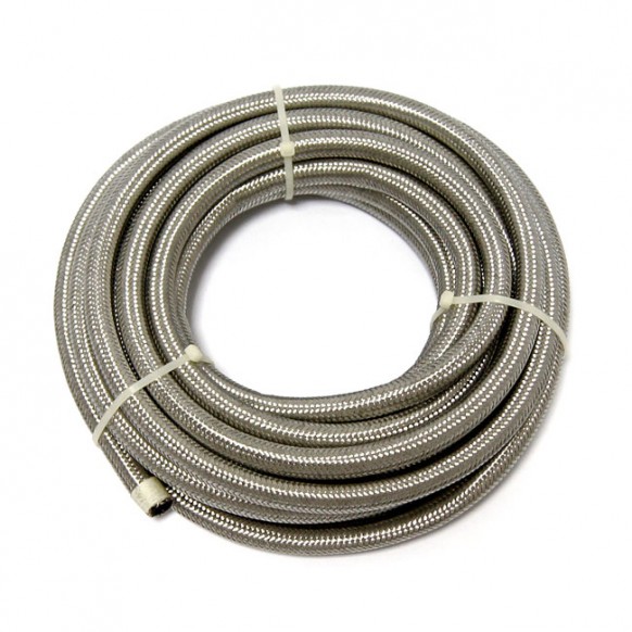 mcs - Durite d'essence/huile - 5/16" - Inox tressé - MCS