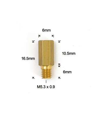 EBC Keihin hex head main jets 99101-357, size 195 For FCR, FCR-MX PE PJ PWK PWM CR Special carburetors