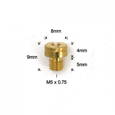 EBC Mikuni HSR main jet N102-221, size 82.5 HS40, HRS42/45/48 BSR, SV650 BN 38, BN44, BN38I, BN40I BN44I, BN46I