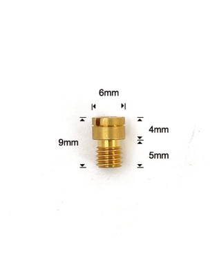 EBC Keihin slotted head main jets 99101-393, size 155 For FCR, FCR-MX, VB,VD,VE, CVK, CVKR-D carburetors.