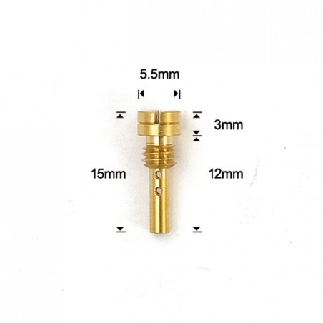 EBC Keihin CV carburetor pilot jets N424-25B, size 40 88-06 KEIHIN CV FCR28,32,33,37,39,41MM CVK FCR CARBURETORS