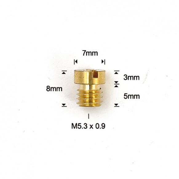 EBC Keihin CV carburetor main jets, size 205 88-06 KEIHIN CV CARBURETORS