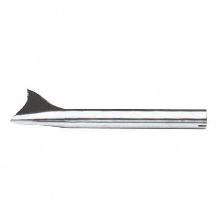 paughco - Extension d'échappement Fishtail - 31" de long - Chrome - PAUGHCO