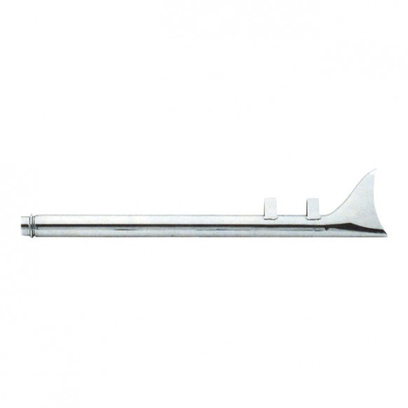 paughco - Extension d'échappement Fishtail - 31" de long - Côté gauche - Harley-Davidson Softail FSLT de 1997 à 2005 - Chro