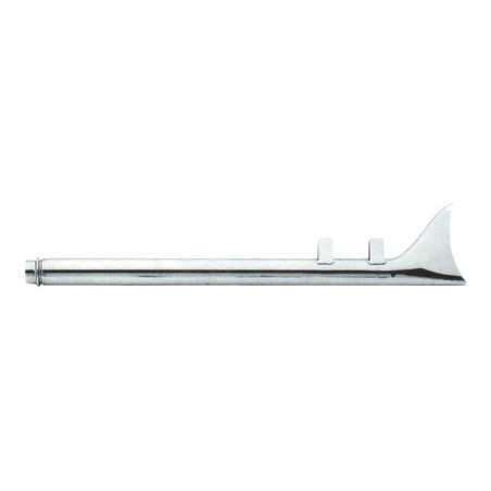 paughco - Extension d'échappement Fishtail - 31" de long - Côté gauche - Harley-Davidson Softail FSLT de 1997 à 2005 - Chro