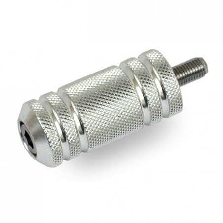 mcs - Embout de sélecteur Knurled - Montage mâle - Aluminium - MCS