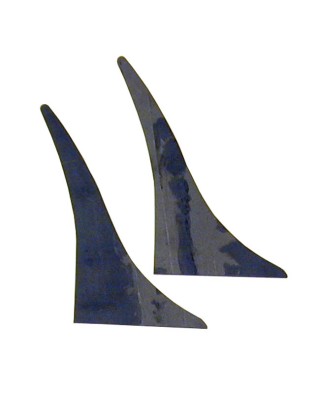 BK STILETTO SIDE STRUTS, SHORT (PR)