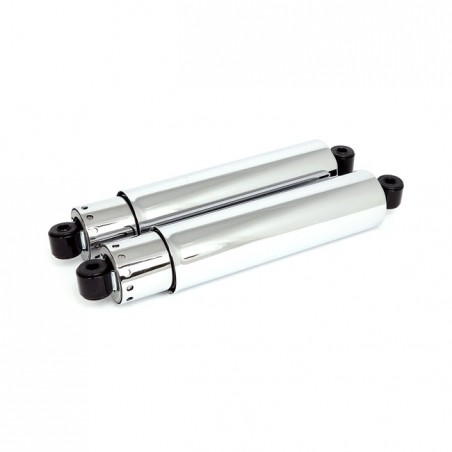 mcs - Amortisseurs - 14.5" - Harley-Davidson Sportster XL de 1975 à 1978 - Chrome - MCS